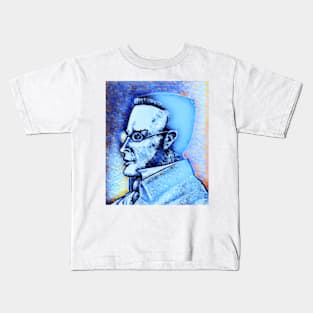 Max Stirner Portrait | Max Stirner Artwork | Max Stirner Painting 12 Kids T-Shirt